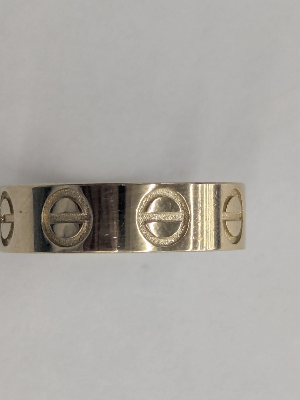 10kt Real Gold Women's Ring Size 7 - Picture 6 of 8
